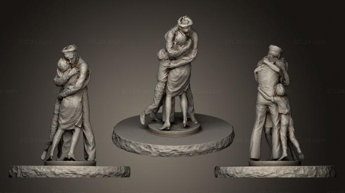 Figurines of people (The Homecoming, STKH_0150) 3D models for cnc